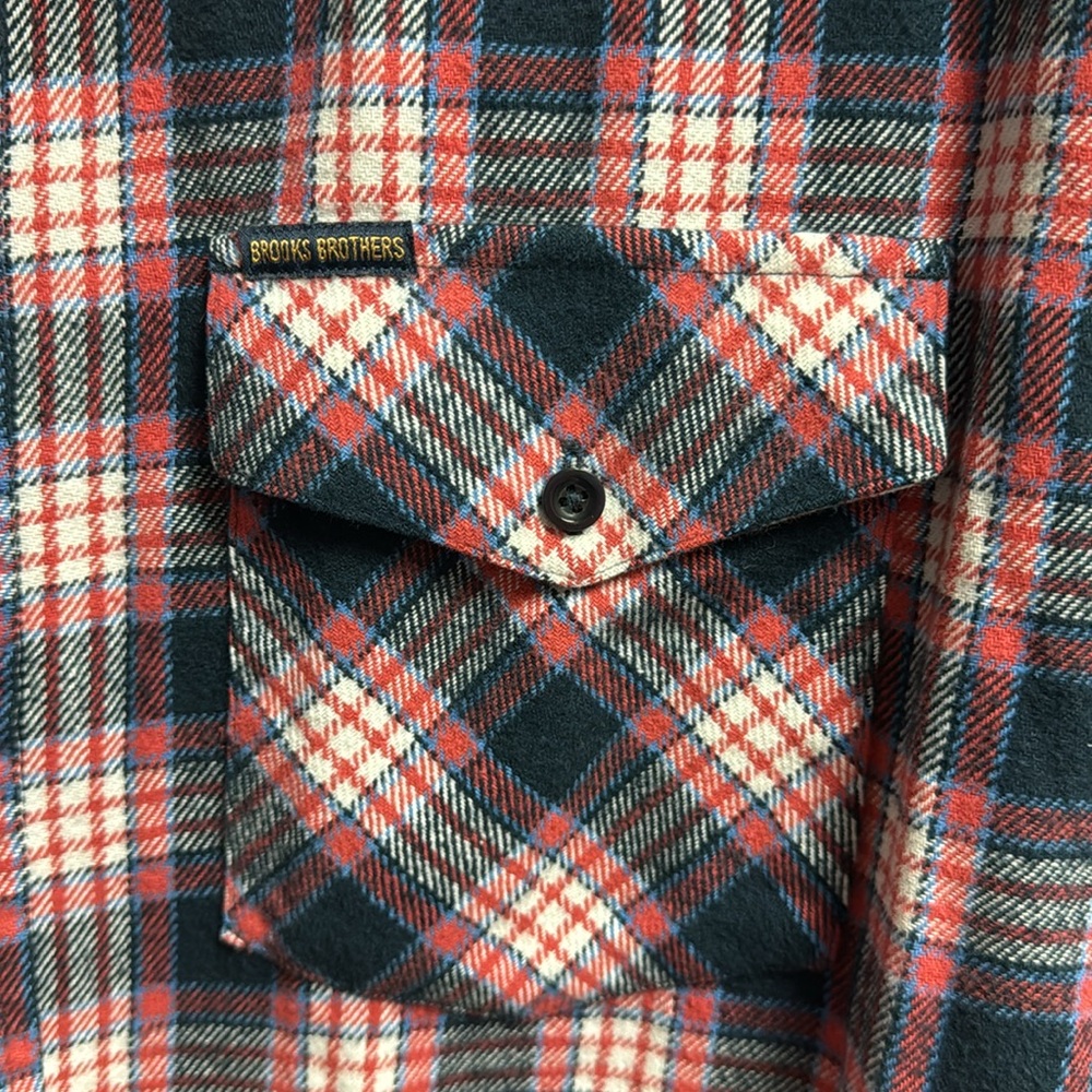 NWOT Brooks Brothers Twill Western Shirt - Picture 4 of 6